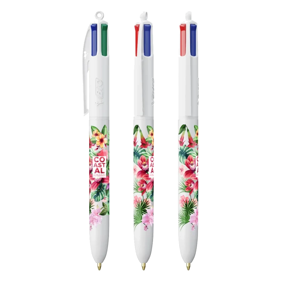 Stylo BIC 4 Couleurs personnalisé avec logo